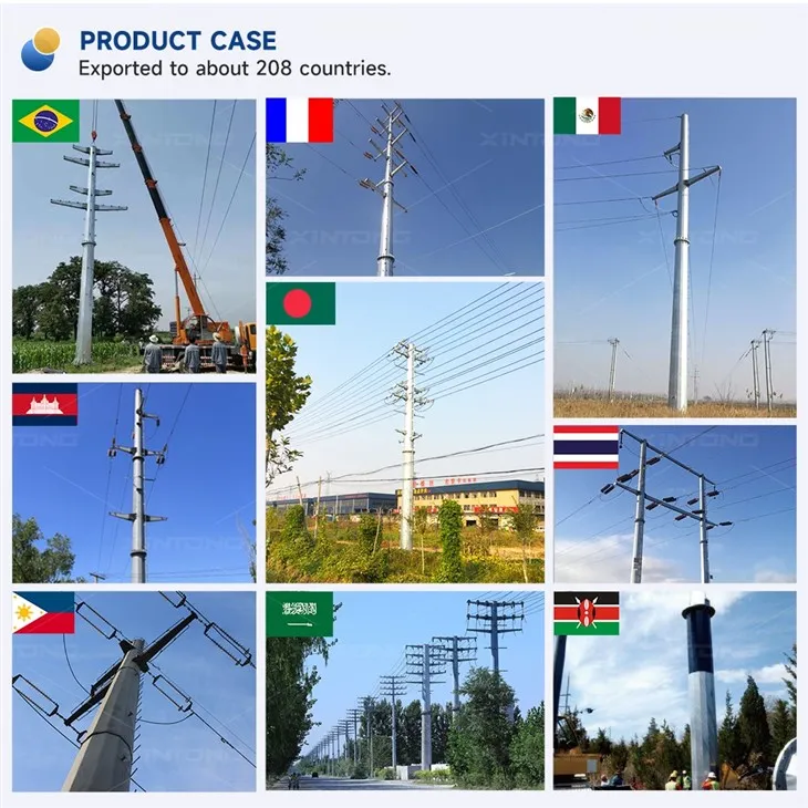 Heavy-Duty Steel Utility Pole factory